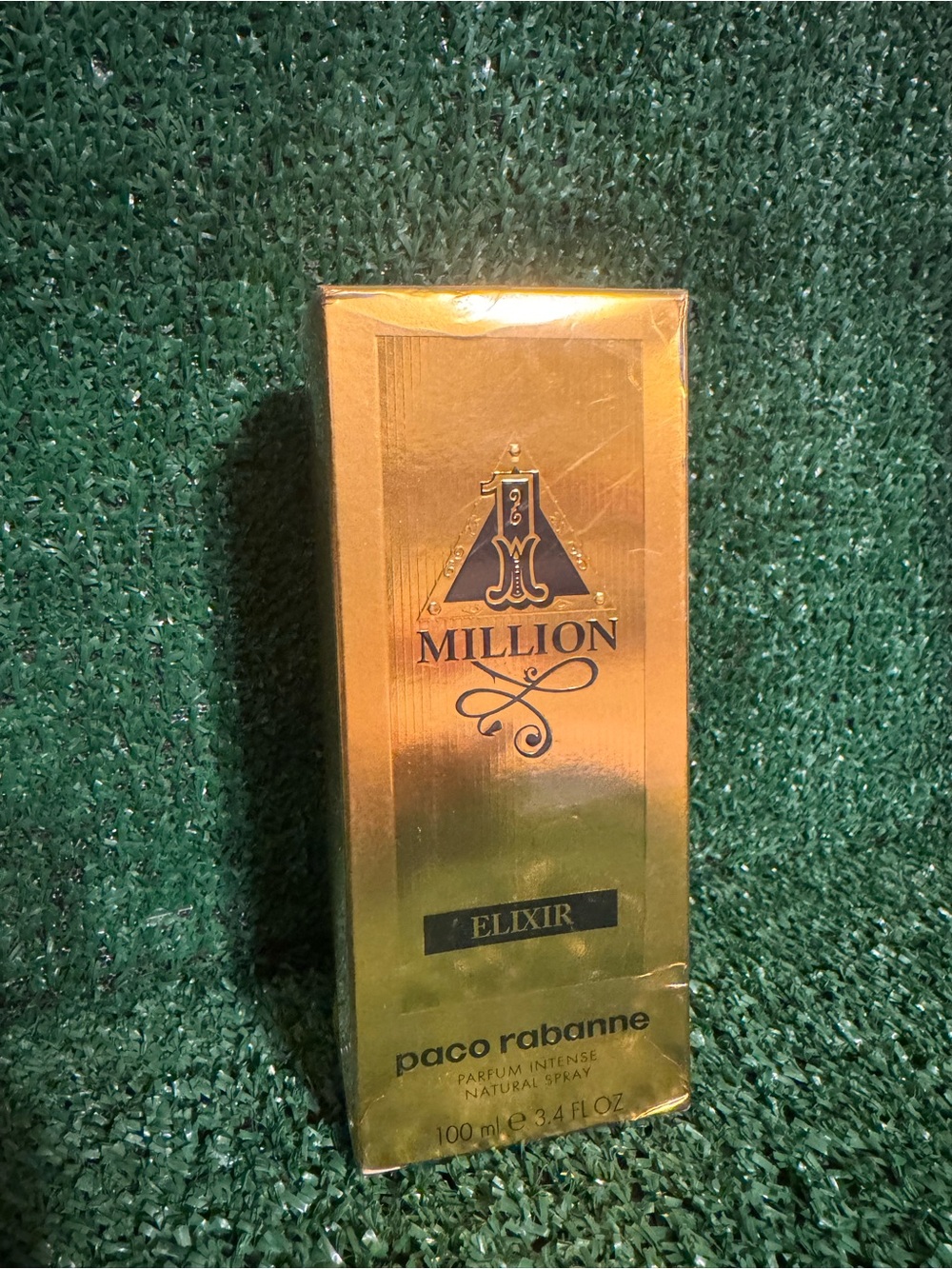Paco Rabanne 1 Million Elixir Men's Fragrance - Gold Finish